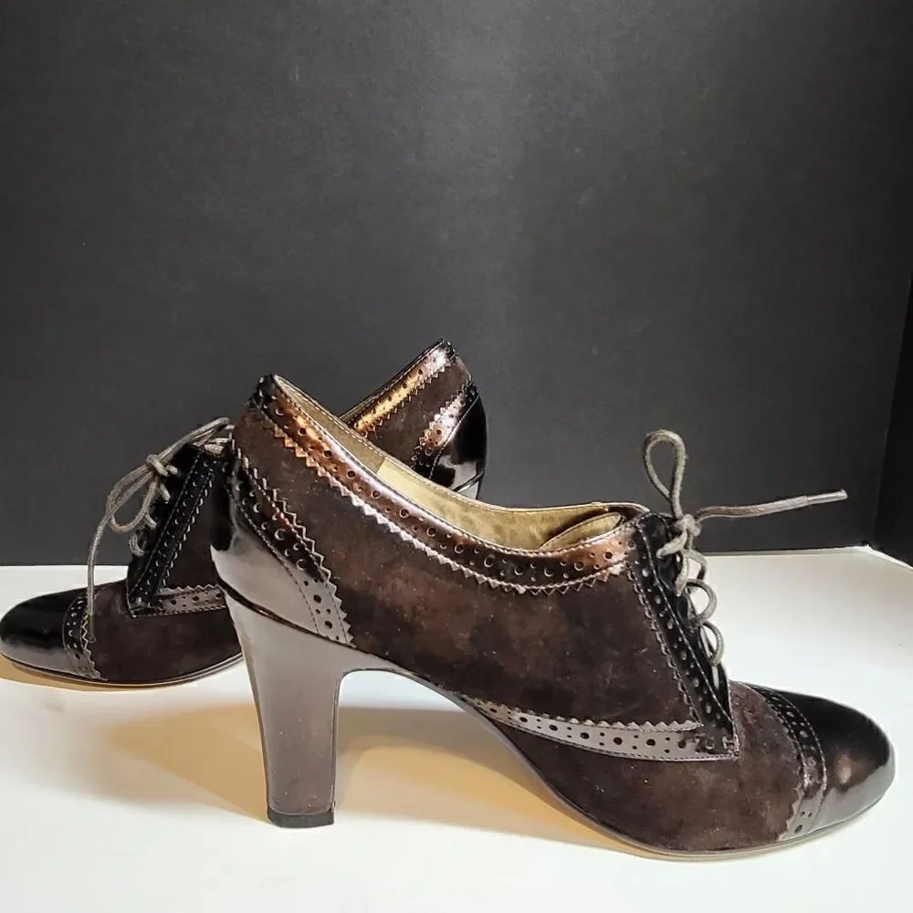 Enzo Angiolini Brown Mary Jane Shoes